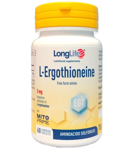 LONGLIFE L-ERGOTHIONEINE 60Cpr