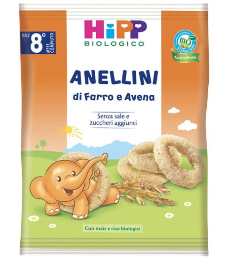 HIPP ANELLINI FARRO AVENA 30G