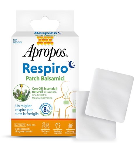 APROPOS Respiro Patch Bals.6pz
