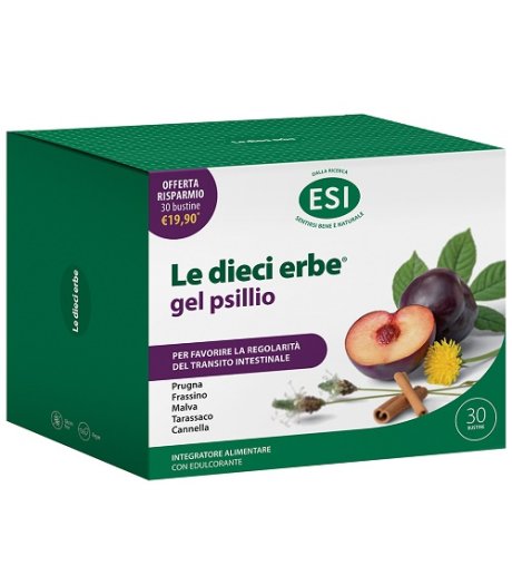LE DIECI ERBE Gel PS 30 Bust.