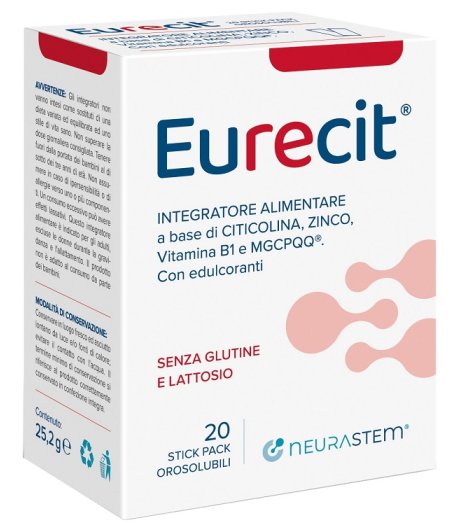 EURECIT 20 Stick Pack Orosol.