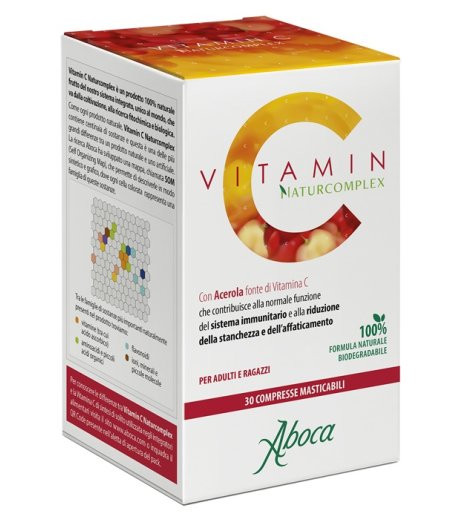 VITAMIN C NATURCOMPLEX 30CPR VITAMIN C NATURCOMPLEX 30CPR