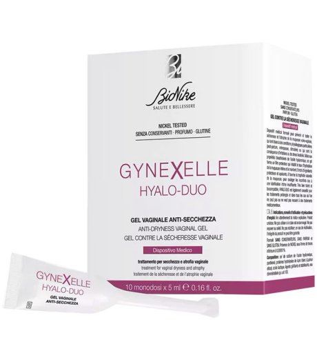 GYNEXELLE HYALO-DUO GEL 10PZ