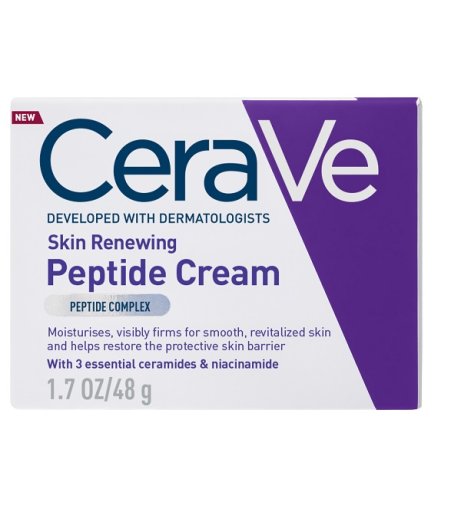 Cerave Skin Renewing Crema Viso Con Peptidi Rassodante E Idratante 48g Cerave Skin Renewing Crema Viso Con Peptidi Rassodante E Idratante 48g