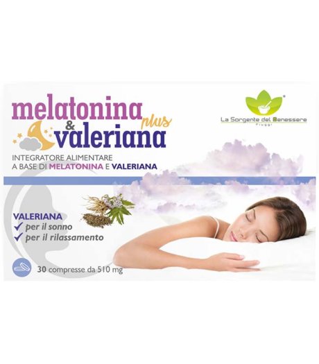 Melatonina Plus Valerian 30cpr