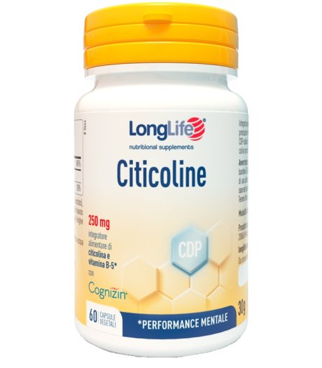 LONGLIFE CITICOLINE 60Cps