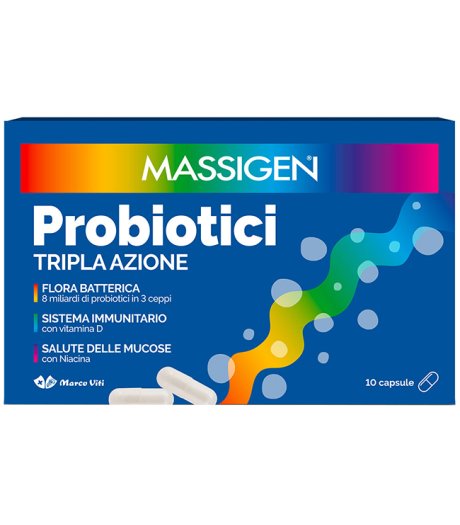 MASSIGEN PROBIOTICI 10CPS PP