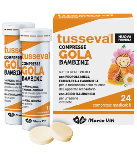 TUSSEVAL Gola Bamb.24Cpr mast.