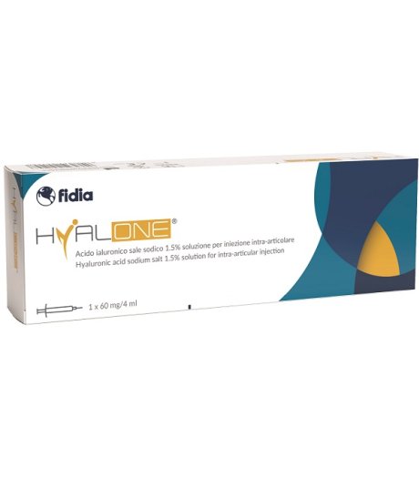 HYALONE INTRA-ART 60MG 4ML 1PZ