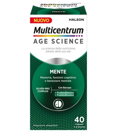 MULTICENTRUM AGE MENTE 40CPS MULTICENTRUM AGE MENTE 40CPS