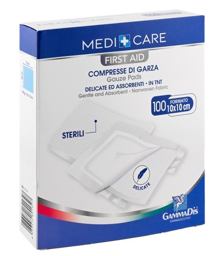 GARZA TNT 10X10CM 100PZ