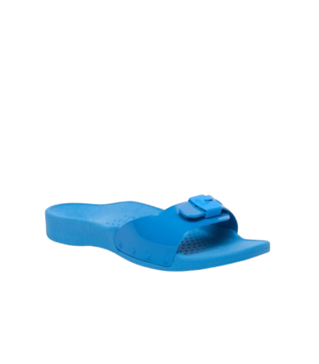 SCHOLL SUN PVC W PETROLIO 37