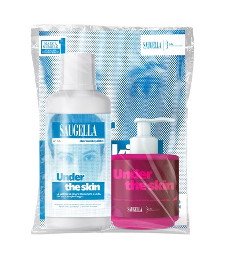 Saugella Under The Skin Detergente Intimo 500ml + 150ml Omaggio