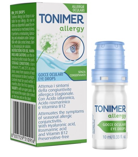 TONIMER ALLERGY GOCCE OCULARI TONIMER ALLERGY GOCCE OCULARI