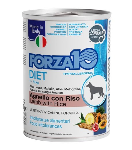 FORZA10 DIET AGNEL RISO UM CA