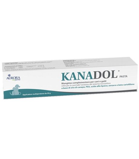 Kanadol Pasta 30 g - Integratore per il Sistema Nocicettivo del Cane e del Gatto