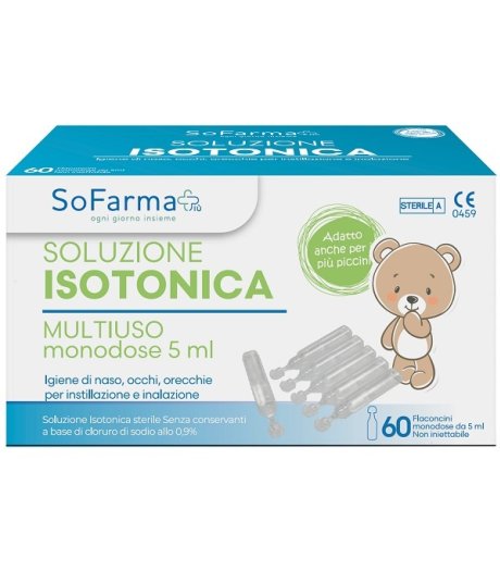 SOLUZ SALINA 0,9% 60FL 5ML SF+