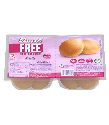 BAULI FREE PANINI MORBIDI 4PZ