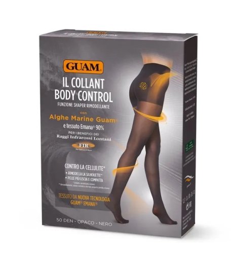 GUAM Coll.Body Cont.Nero S/M