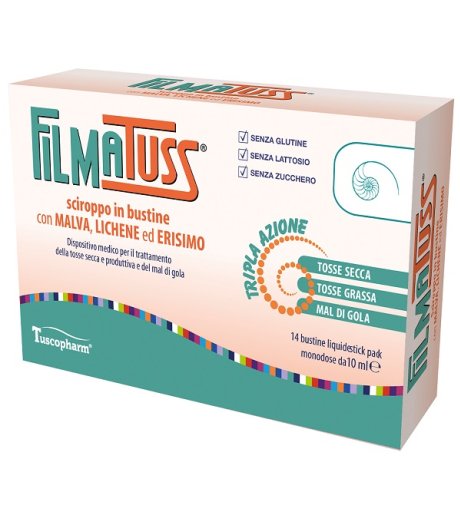 FILMATUSS Sciroppo 14Bust.10ml FILMATUSS Sciroppo 14Bust.10ml
