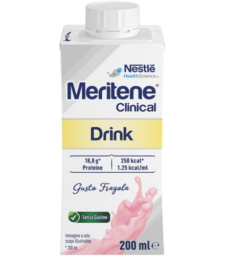 MERITENE CLINICAL STRAWB 200ML