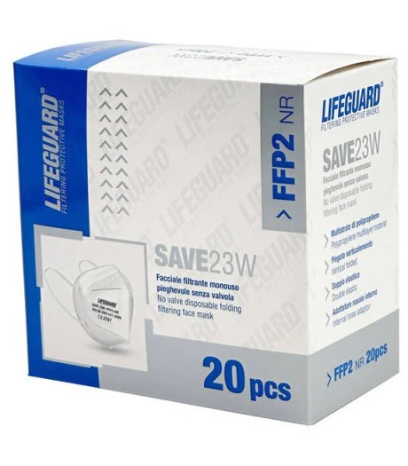 MASCHERINA LIFEGUARD FFP2 20PZ MASCHERINA LIFEGUARD FFP2 20PZ
