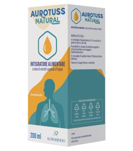 AUROTUSS NATURAL 200ML AUROTUSS NATURAL 200ML