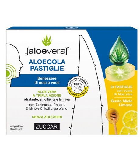 ALOEGOLA MIELE/LIMONE 20PAST