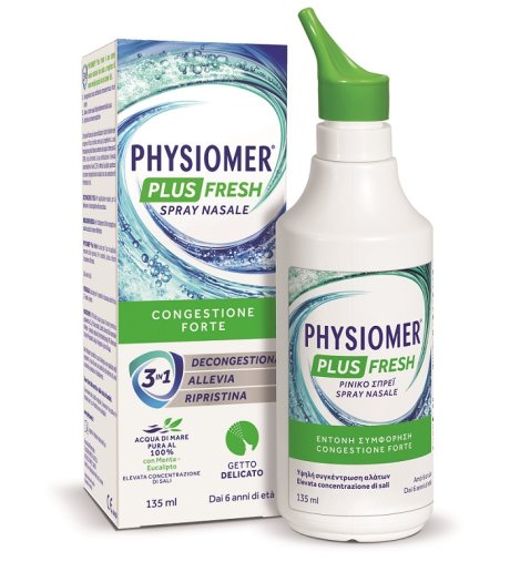 PHYSIOMER Plus Spy Fresh 135ml PHYSIOMER Plus Spy Fresh 135ml