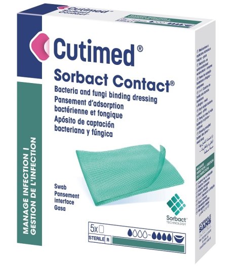 CUTIMED SORBACT CONT 7X9CM 5PZ