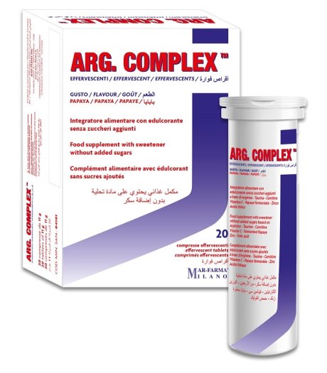 ARG COMPLEX 20CPR EFFERV
