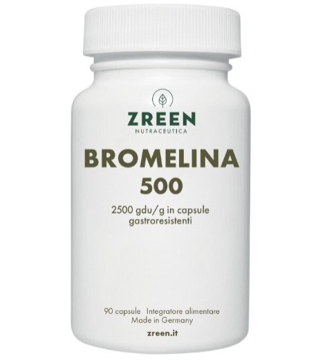 ZREEN Bromelina*500 90Cps ZREEN Bromelina*500 90Cps