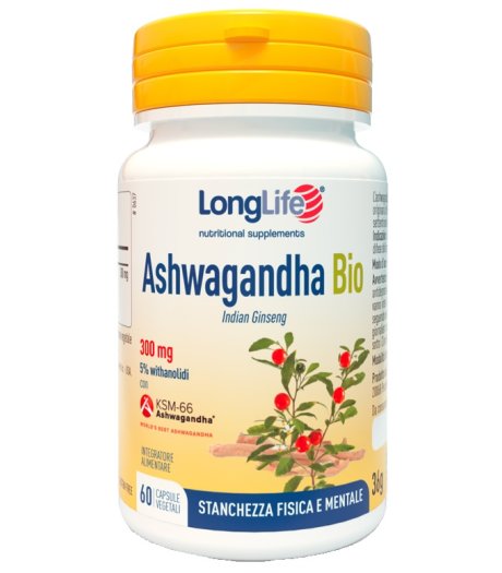 LONGLIFE ASHWAGANDHA BIO 5%