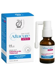 Fitopreparatori Italiani Aftacure Forte 15ml - Spray per Afte