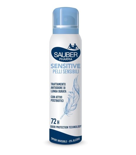 SAUBER DEO 72H SENSITIVE SPRAY