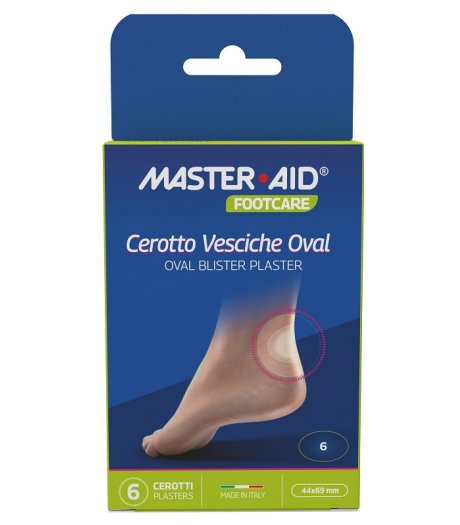 FOOTCARE Cer.Vesciche Ovale6pz