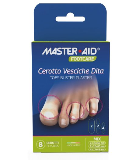 FOOTCARE Cer.Vesciche Dita 6pz