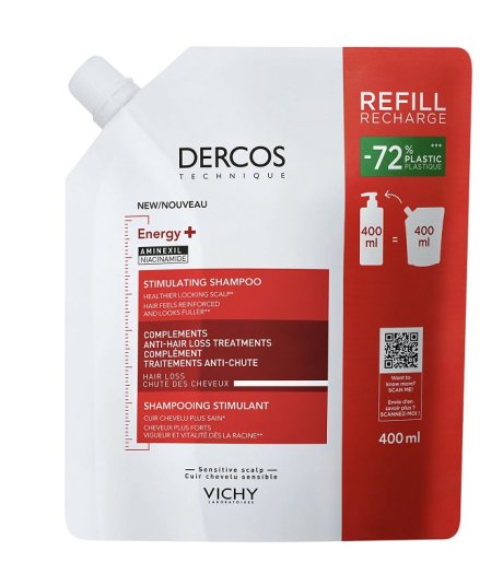 DERCOS Sh.Energizz.Ric.400ml