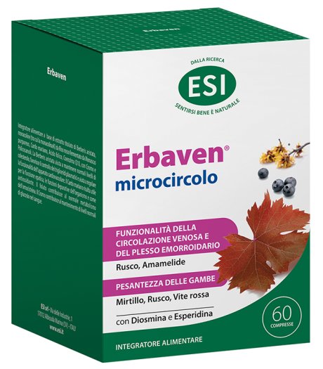 ESI ERBAVEN MICROCIRCOLO 60CPR ESI ERBAVEN MICROCIRCOLO 60CPR