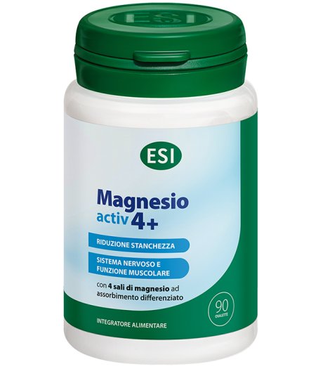 ESI MAGNESIO ACTIV 4+ 90OVALET ESI MAGNESIO ACTIV 4+ 90OVALET