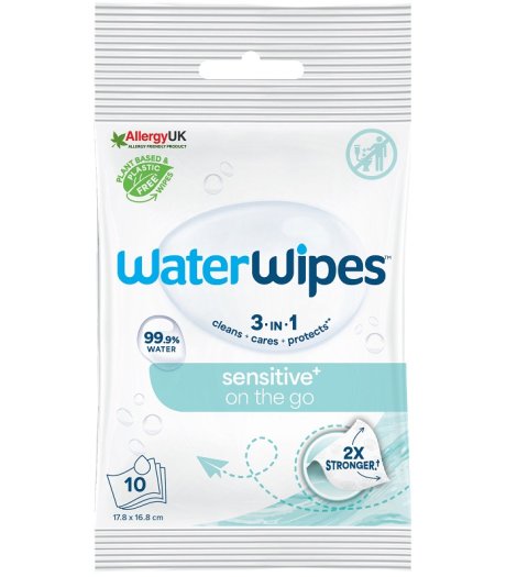 WATERWIPES ON THE GO SALV 10PZ