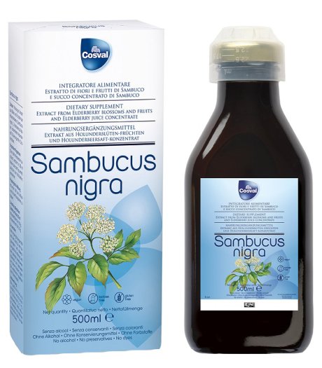 SAMBUCUS NIGRA 500ML COSVAL SAMBUCUS NIGRA 500ML COSVAL