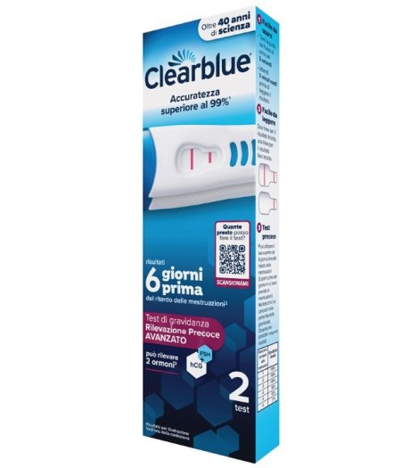 CLEARBLUE TEST GRAVIDANZA 2PZ