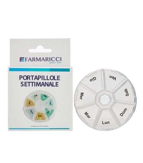 PORTAPILLOLE SETTIMANALE
