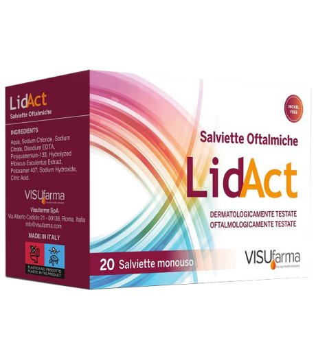 LIDACT SALVIETTE OFT MON 20PZ