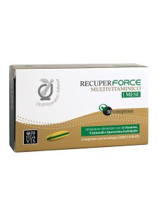 Fitopreparatori Italiani Recuperforce Multivitaminico per Energia e Benessere 30 Compresse