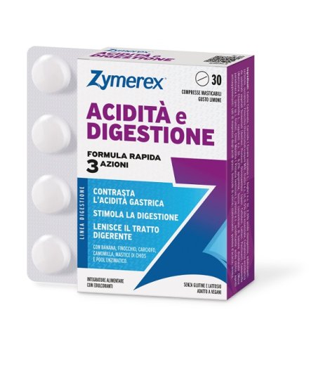 ZYMEREX ACIDITA  DIGEST 30CPR