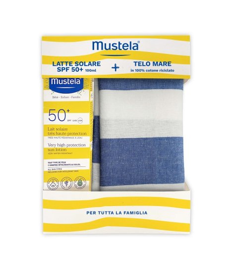 MUSTELA LATTE SOLARE TELO MARE