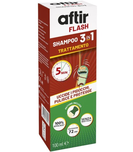 AFTIR FLASH SHAMPOO 3IN1