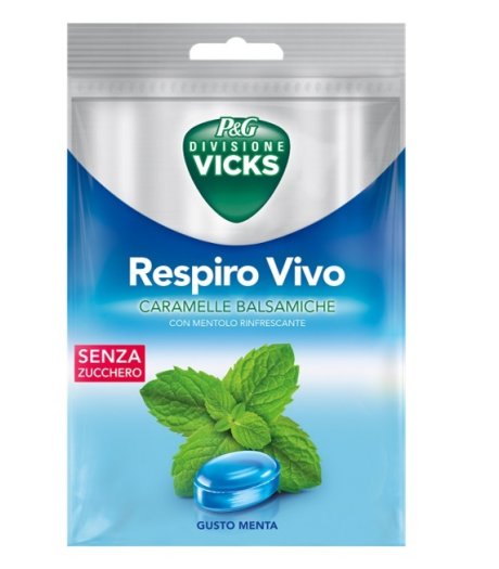 VICKS RESPIRO VIVO CARAM MENTA